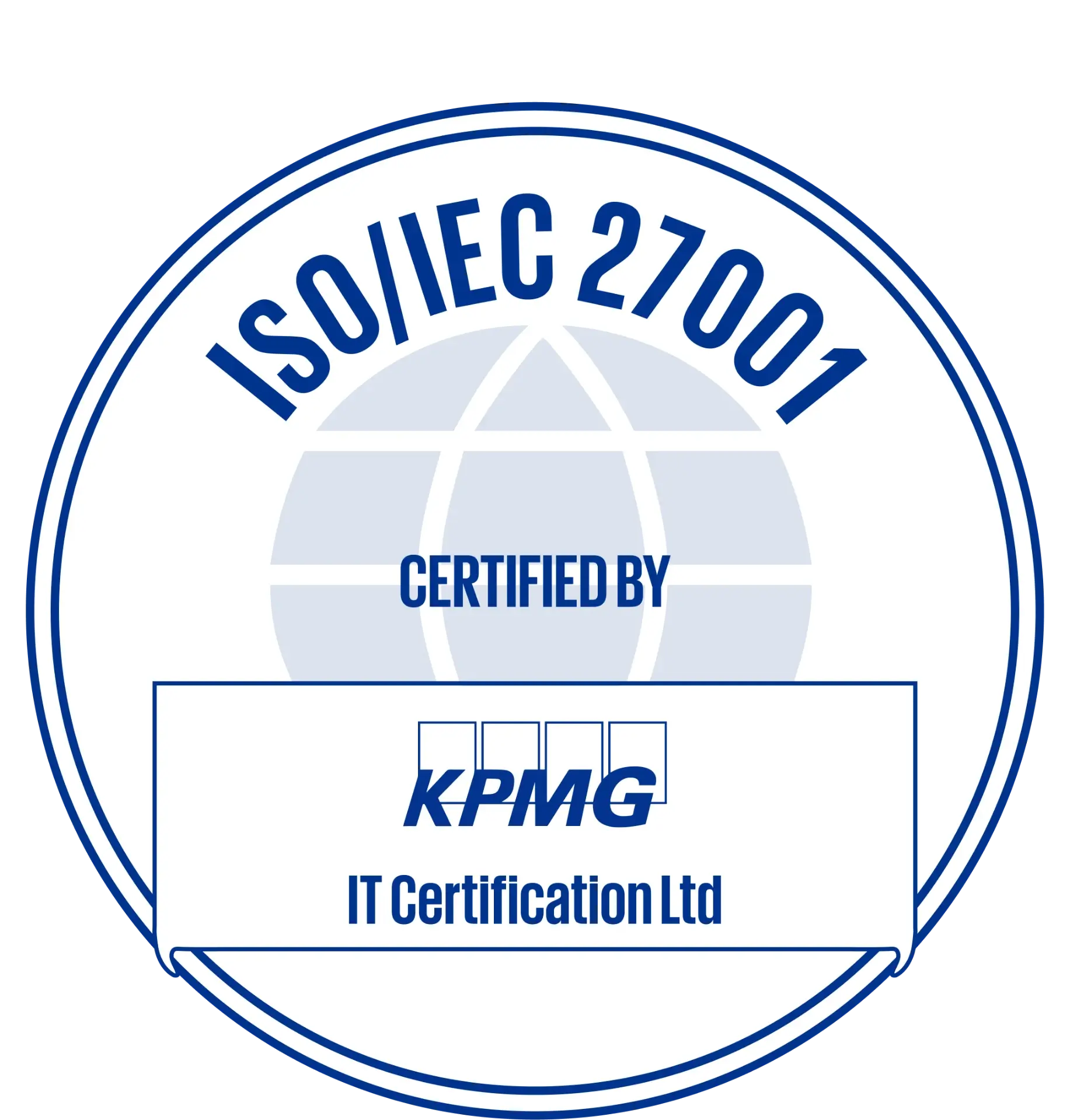 ISO/IEC 27001:2022 certified by KPMG IT Certification Ltd